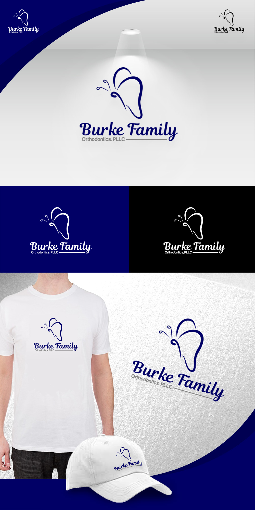Diseño Gráfico por FDesignIndonesia para Burke Family Orthodontics, PLLC | Diseño #27607224