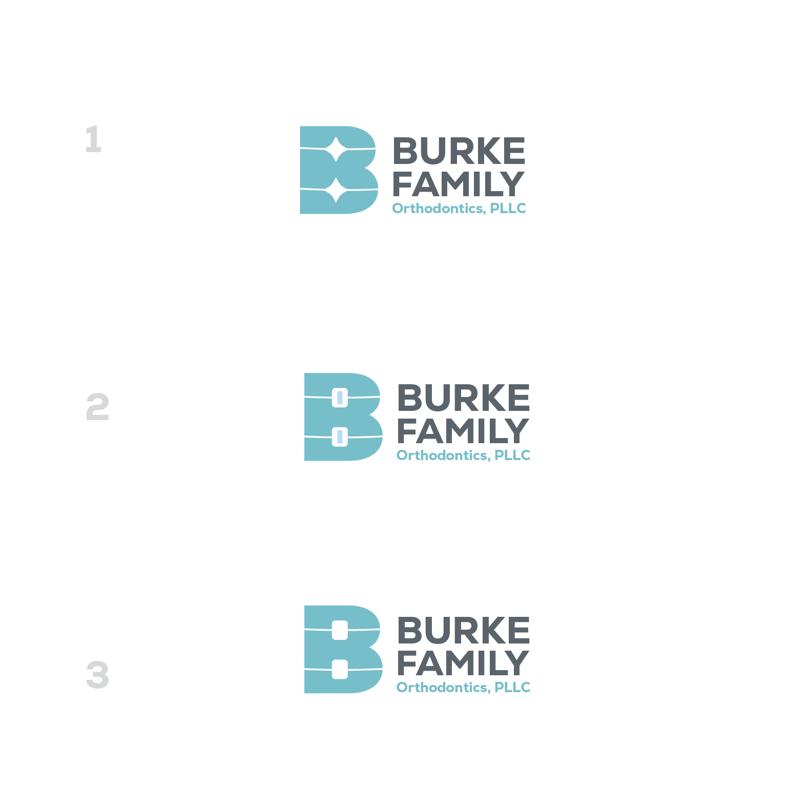 Diseño Gráfico por 68_Design para Burke Family Orthodontics, PLLC | Diseño #27630300