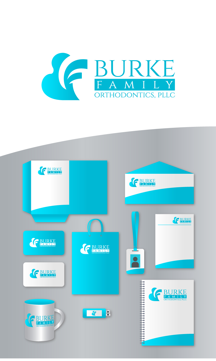 Diseño Gráfico por taufik_alrahman para Burke Family Orthodontics, PLLC | Diseño #27606476