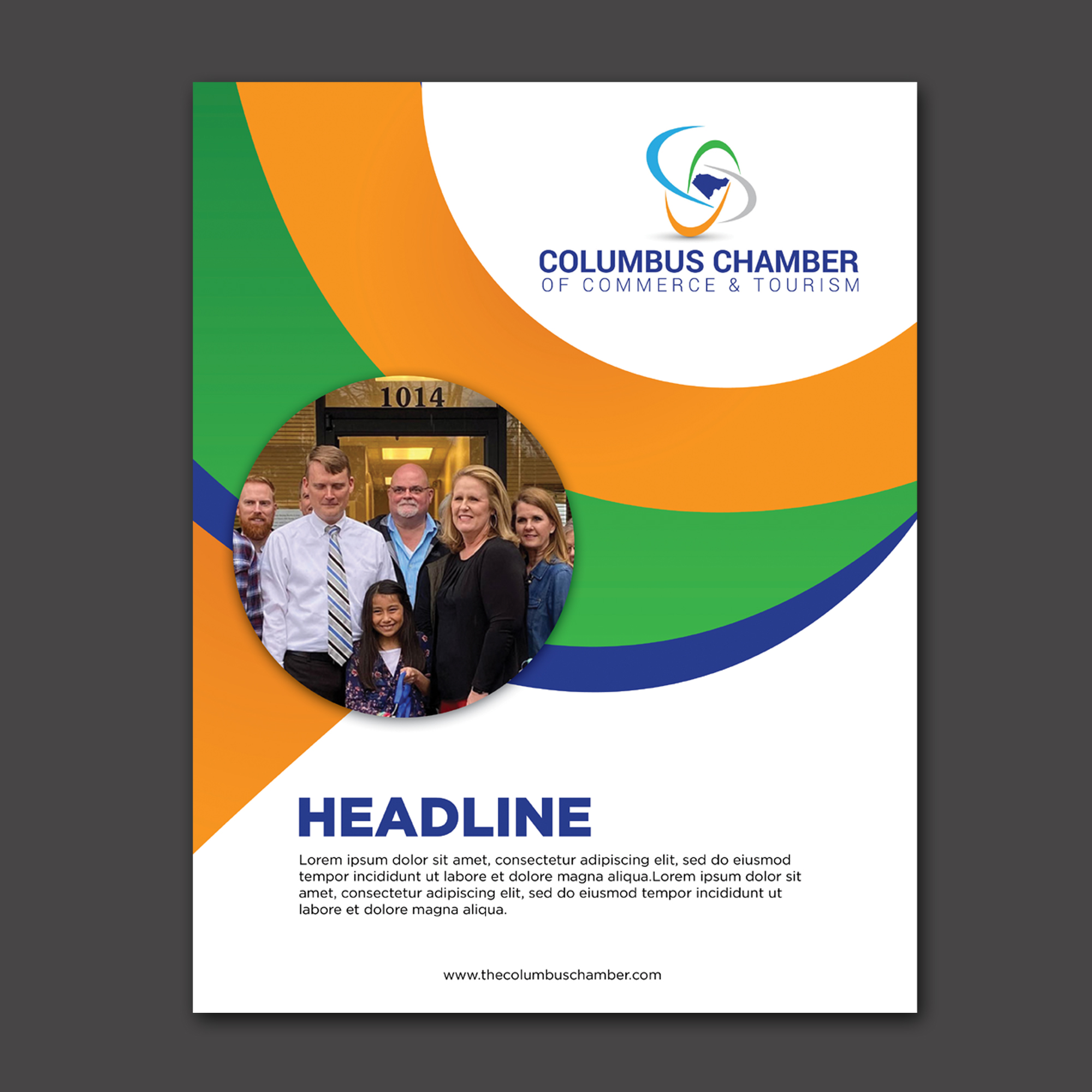Grafik-Design von aspiremedia für Columbus Chamber of Commerce and Tourism | Design #27605460