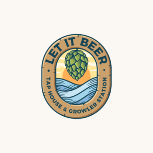 Let it Beer  (Slogan: Tap House & Growler Station) | Logo Design by design.picnic