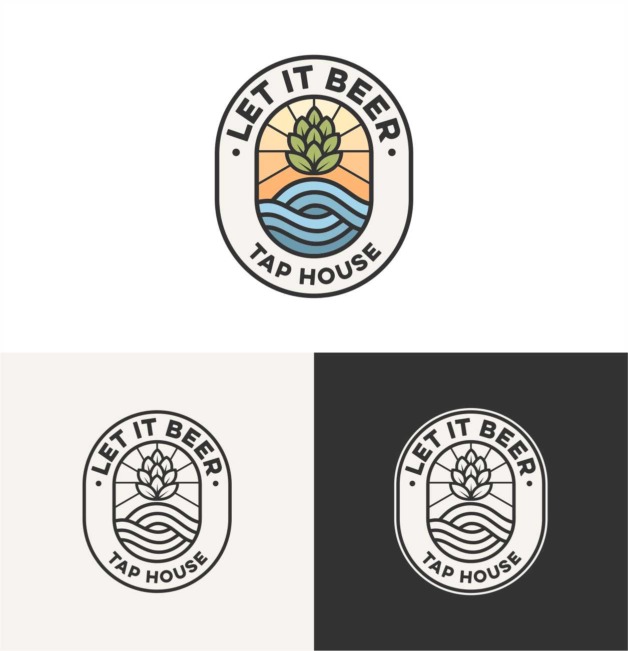 Logo Design by design.picnic for Let it Beer | Design #27641702