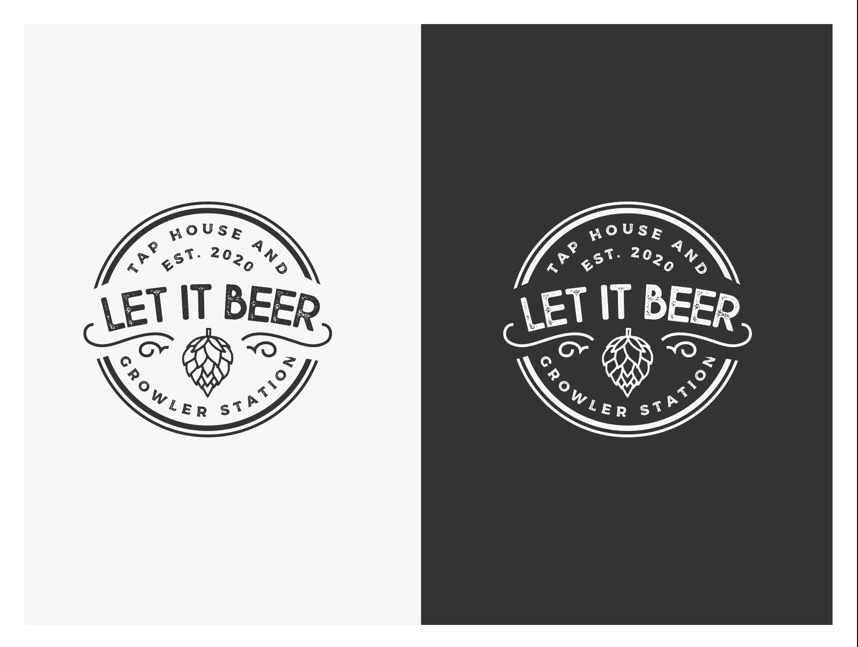 Logo Design by wonderland for Let it Beer | Design #27609050