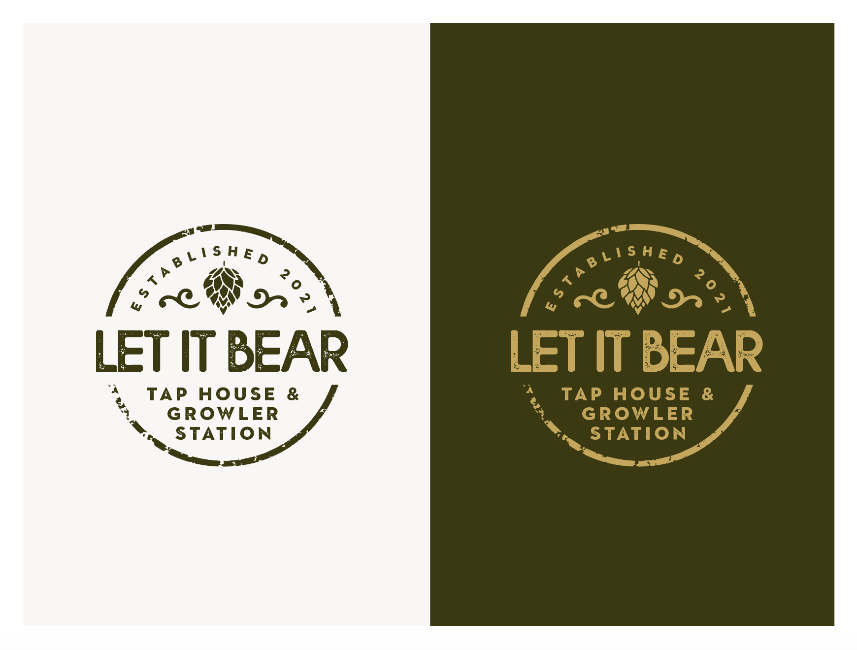 Logo Design by wonderland for Let it Beer | Design #27609064