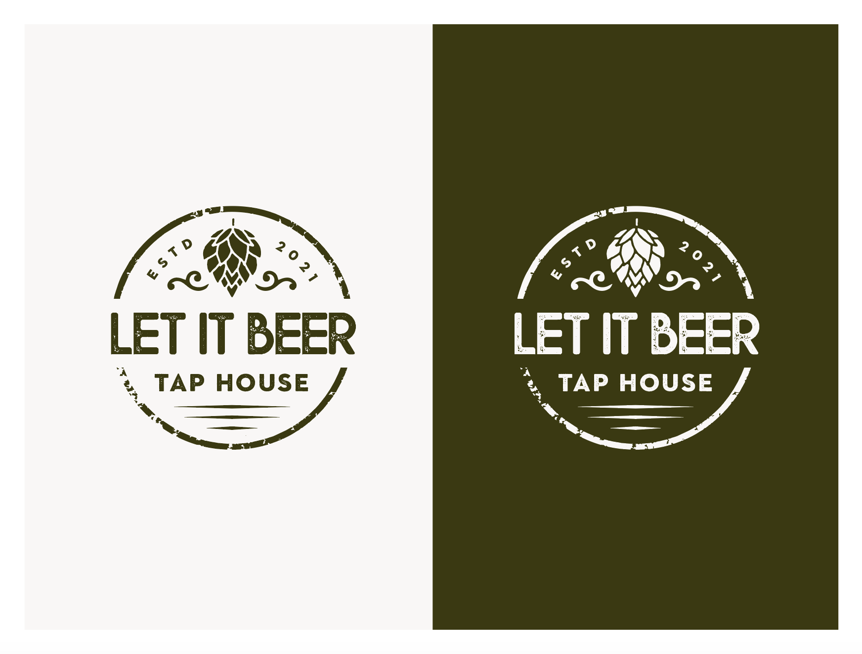 Logo Design by wonderland for Let it Beer | Design #27626963