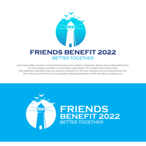 FRIENDS BENEFIT 2022 - BETTER TOGETHER (Better Together should be bigger ) | Logo Design by farady
