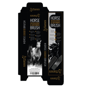 Horse Brush Package design - | Verpackungs-Design von Navisol Creatives