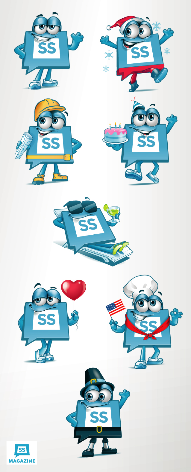 Character Design by Suprakash 3 for Smart Shopper Advertising | Design #27648775