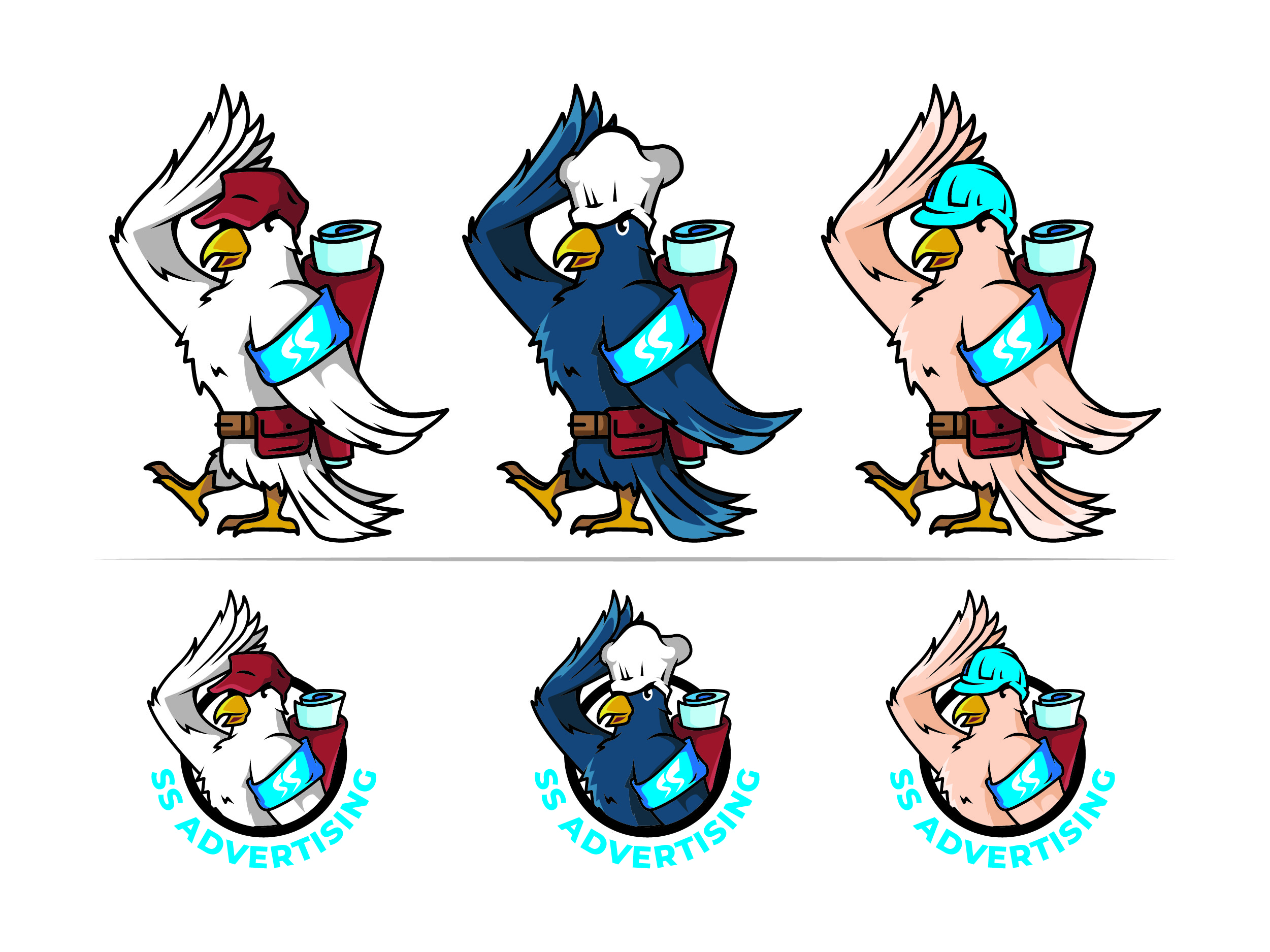 Character Design by Kornelius - Lahalah for Smart Shopper Advertising | Design #27616875