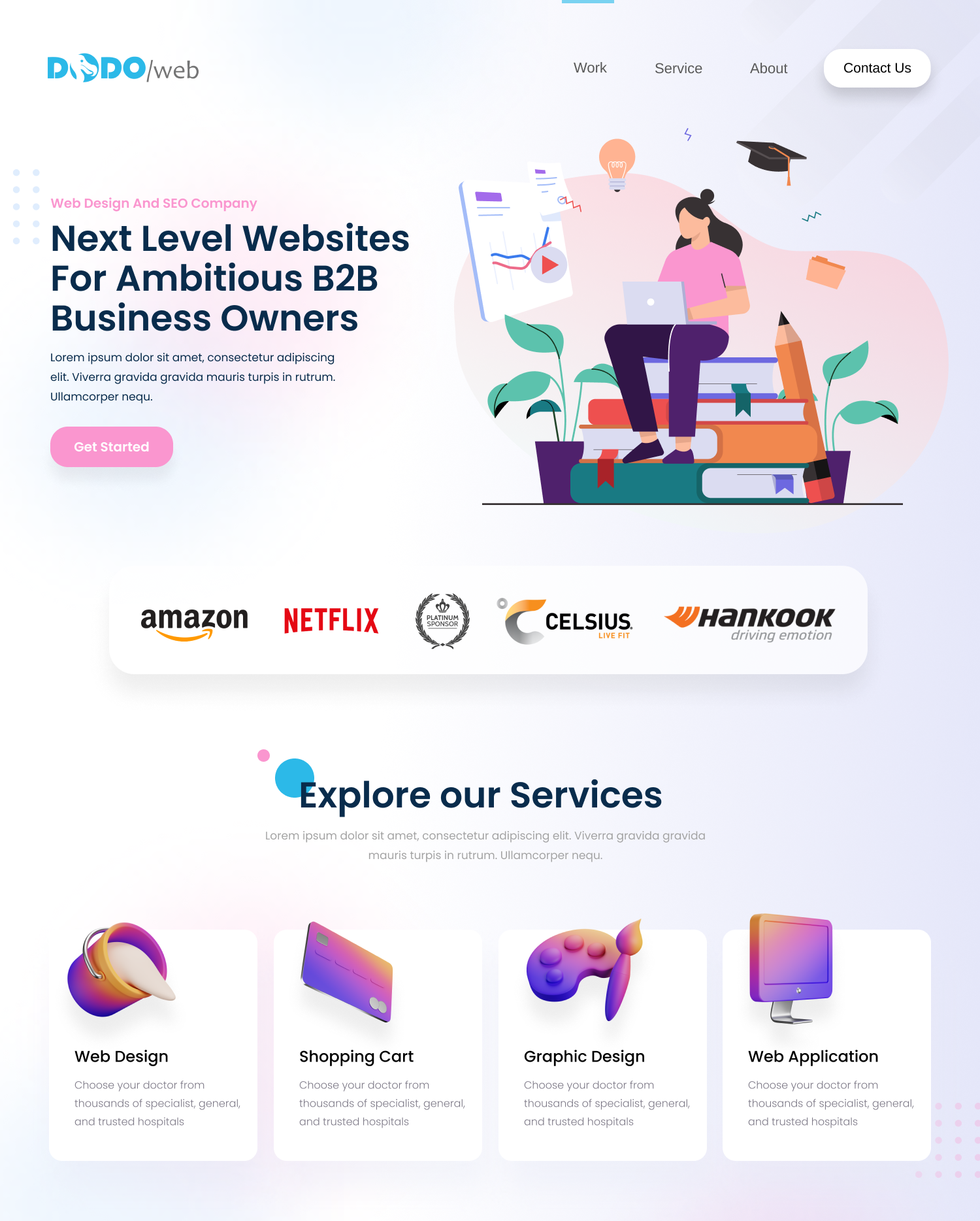 Web Design by Deli for this project | Design #27640684