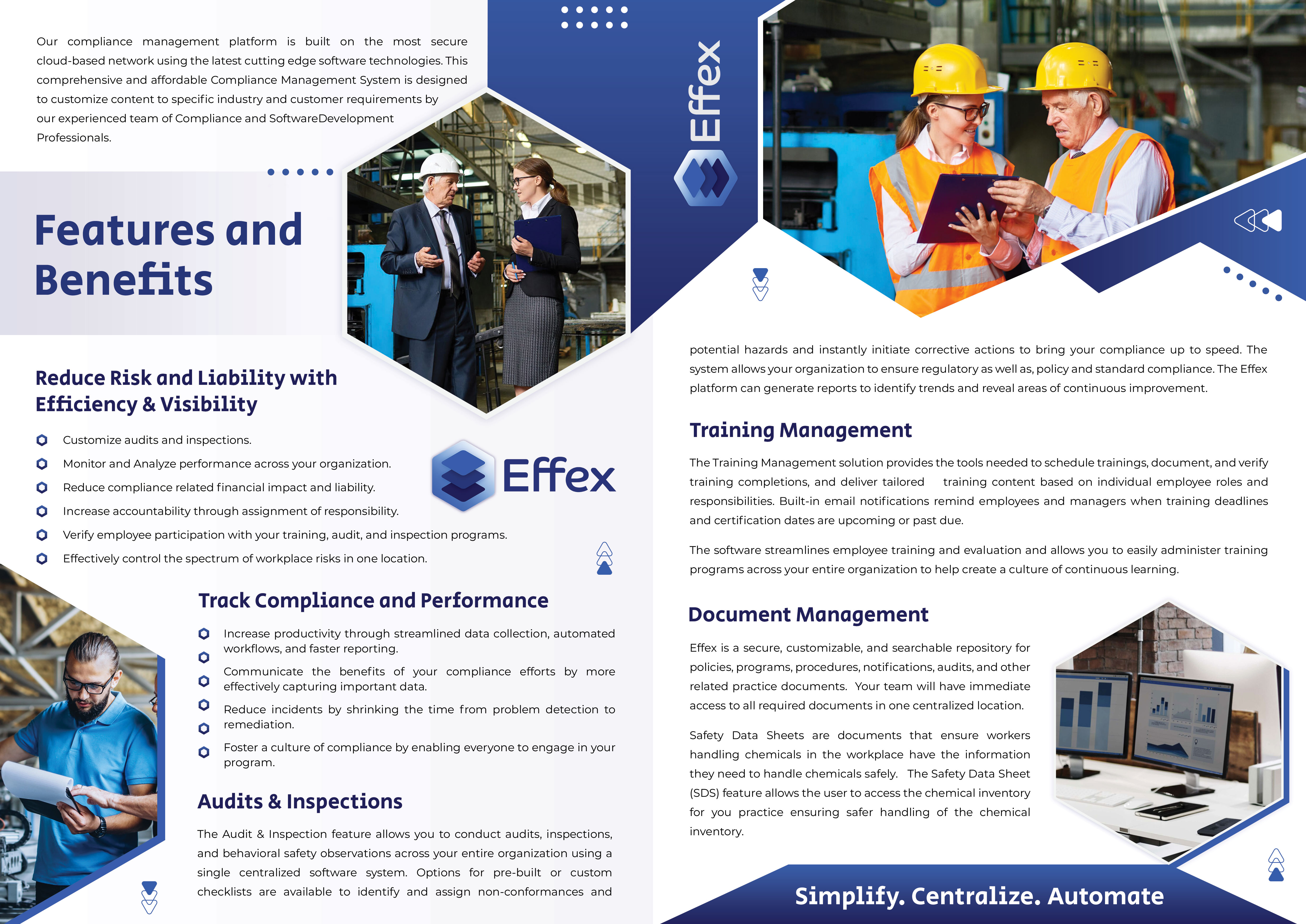 Design de Brochure par VC pour Effex Consulting, LLC | Design #27638906