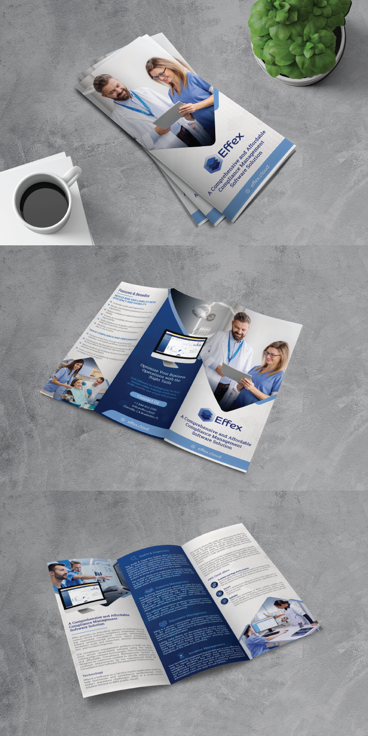Brochure Design by alex989 for Effex Consulting, LLC | Design #27626280