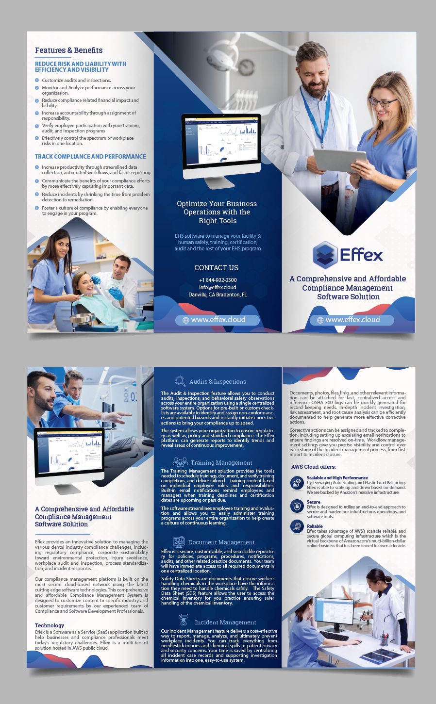 Brochure Design by alex989 for Effex Consulting, LLC | Design #27626322