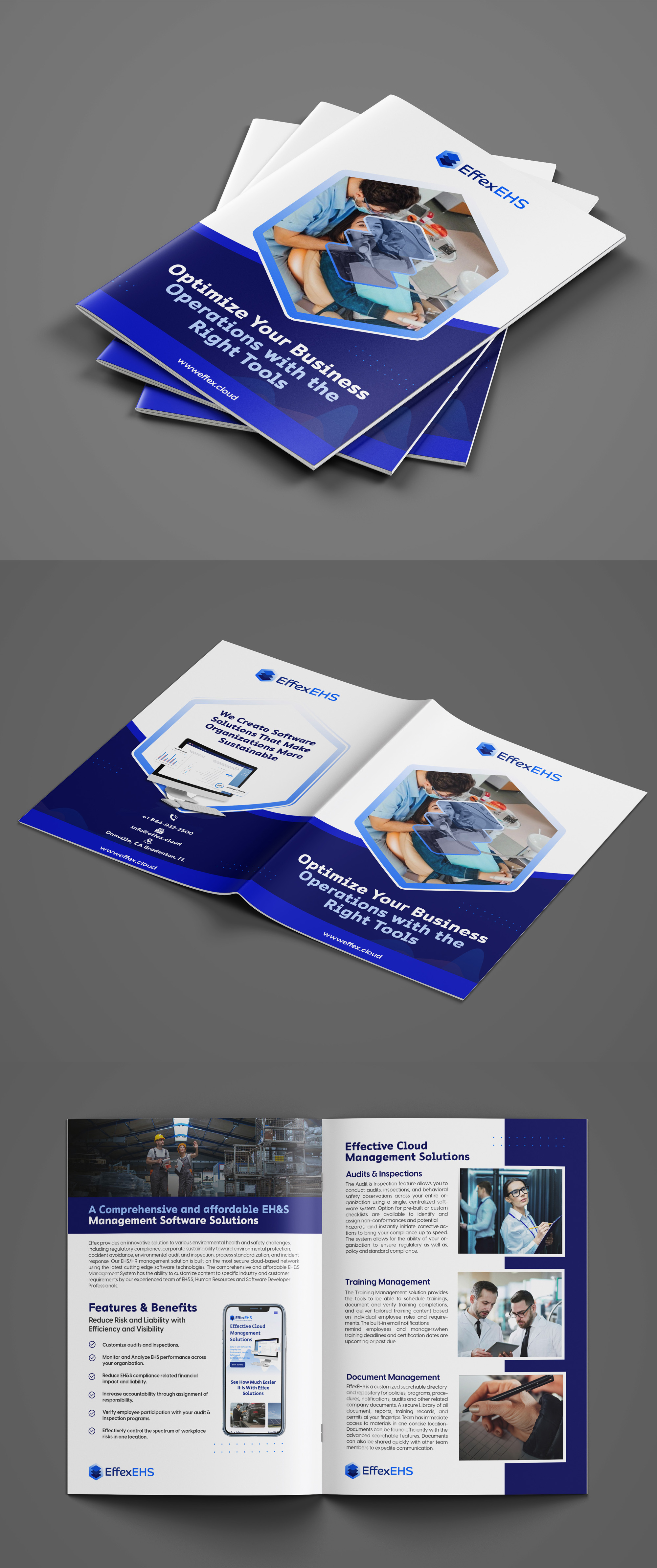 Brochure Design by debdesign for Effex Consulting, LLC | Design #27614455