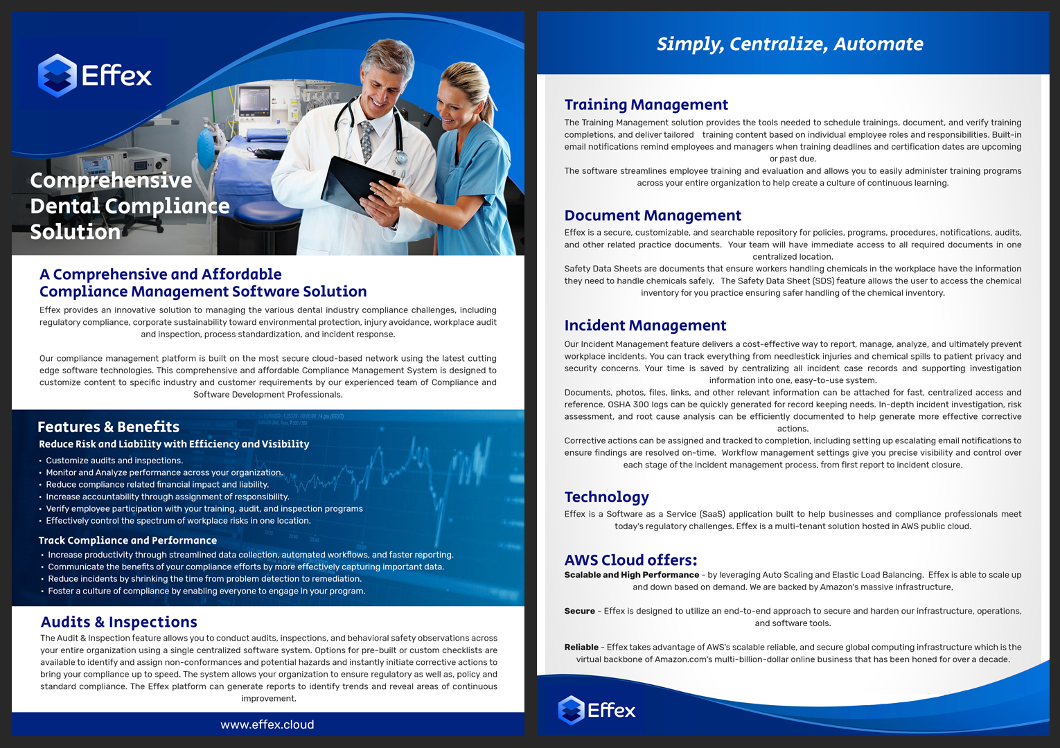 Brochure Design by aj for Effex Consulting, LLC | Design #27632445