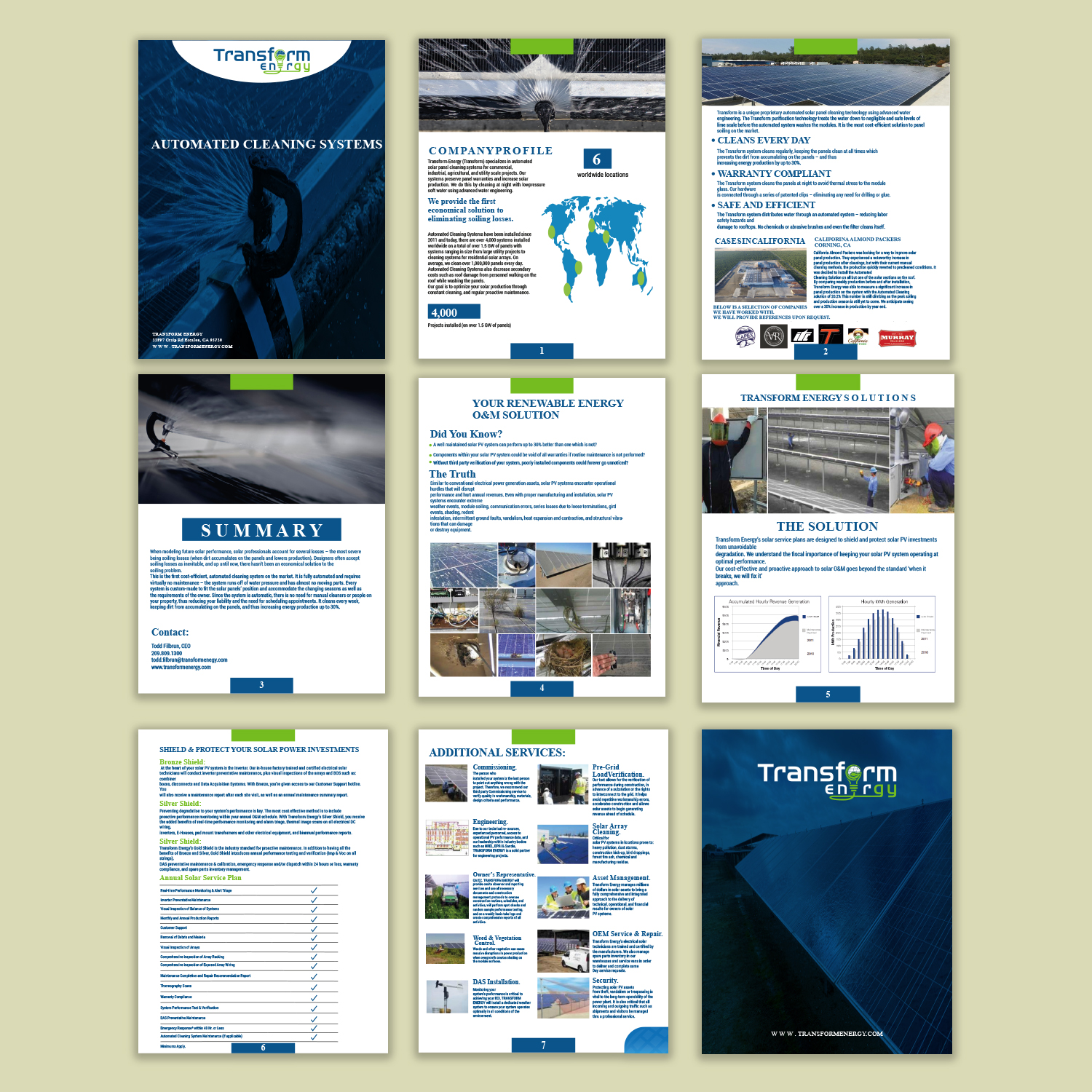 Brochure Design by Maxo-Biz for Transform Energy | Design #27644504