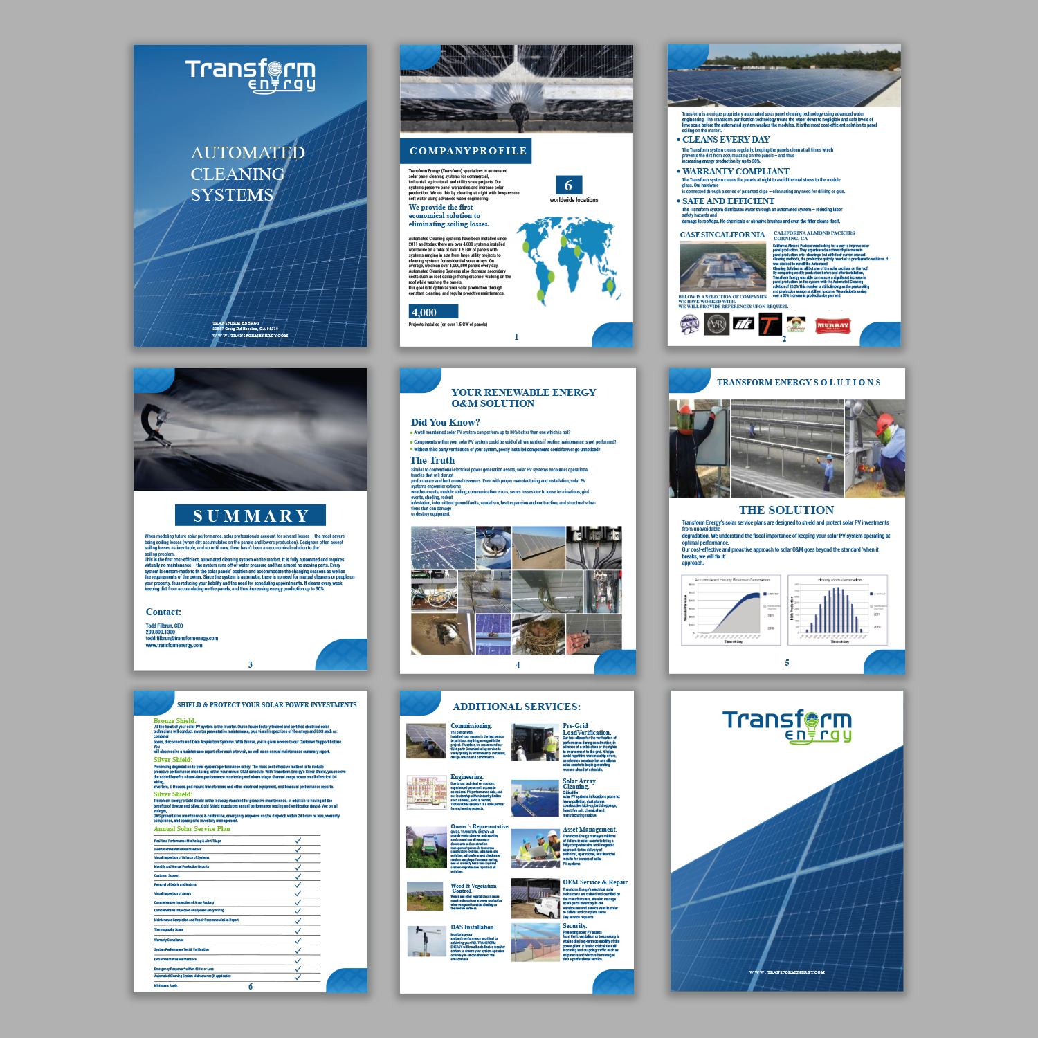Broschüren-Design von Maxo-Biz für Transform Energy | Design #27644505