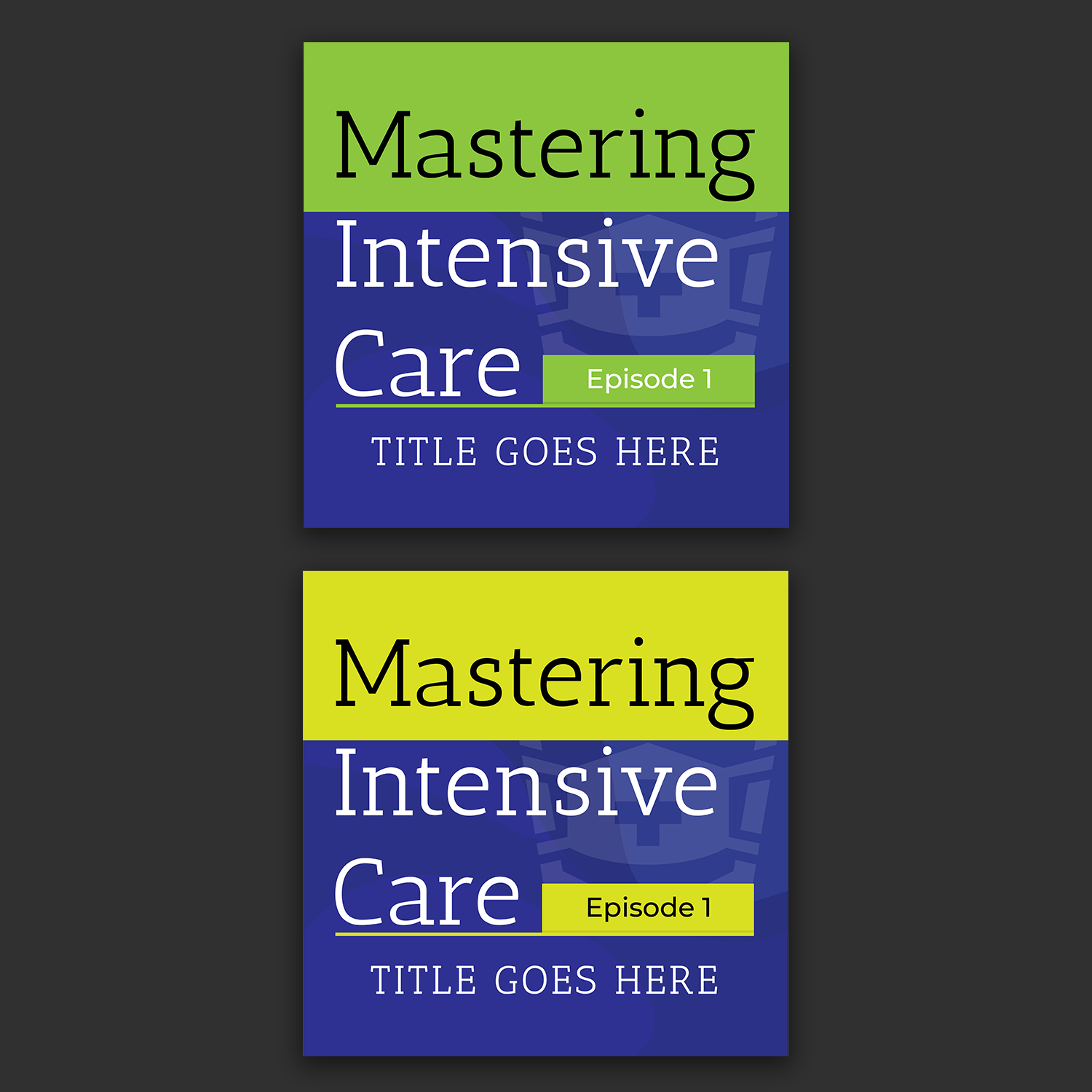 Graphic Design by Ernest Owusu for Mastering Intensive Care Podcast | Design #27612464
