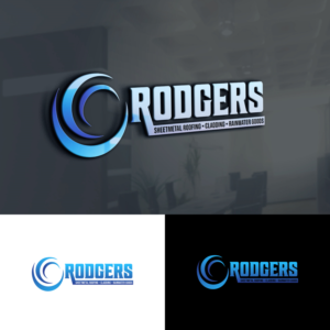 Rodgers    Sheetmetal  Roofing  Cladding   Rainwater Goods | Design de Logo par Radsky17
