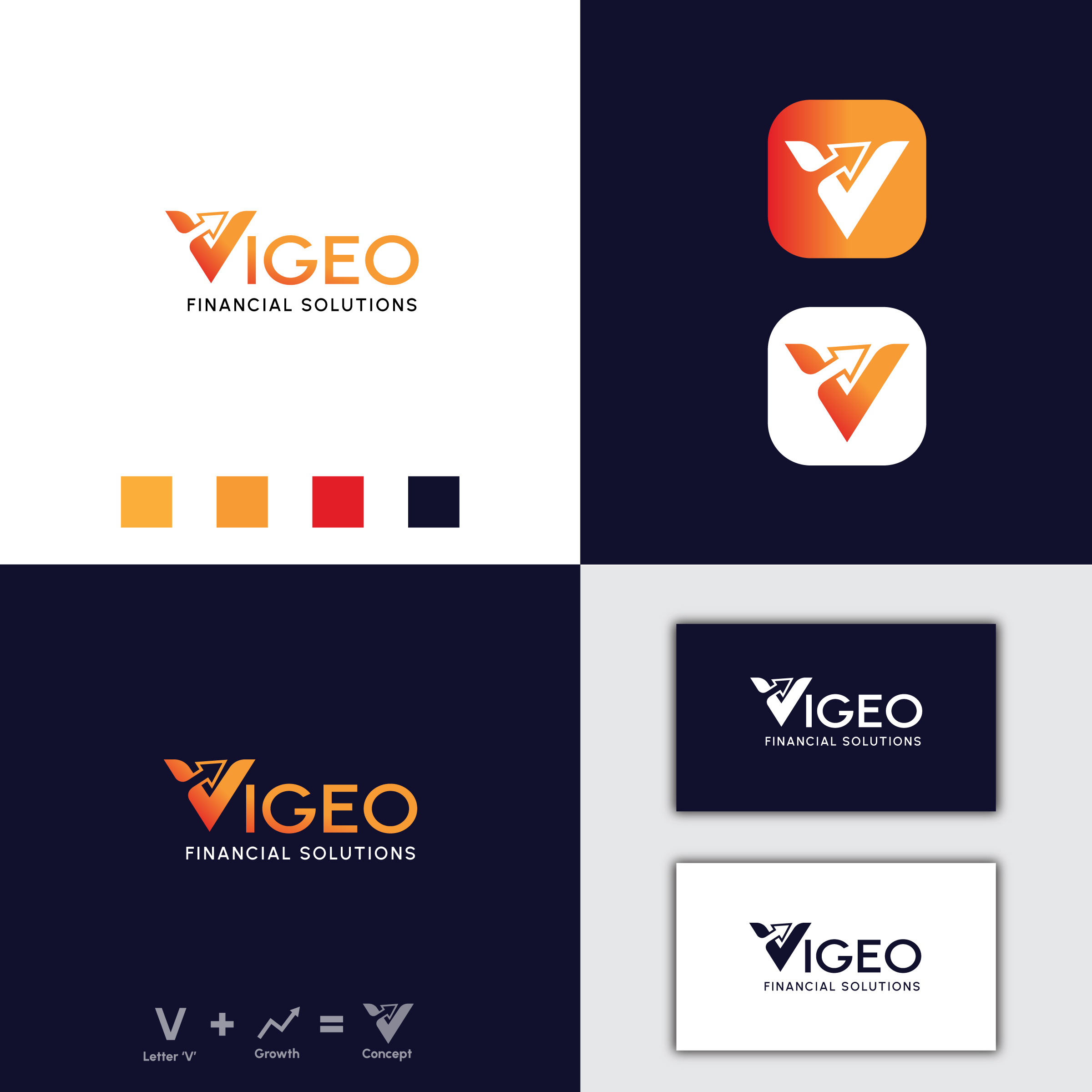 Logo Design by sarzgraphic for Vigeo Financial Solutions | Design #27615120