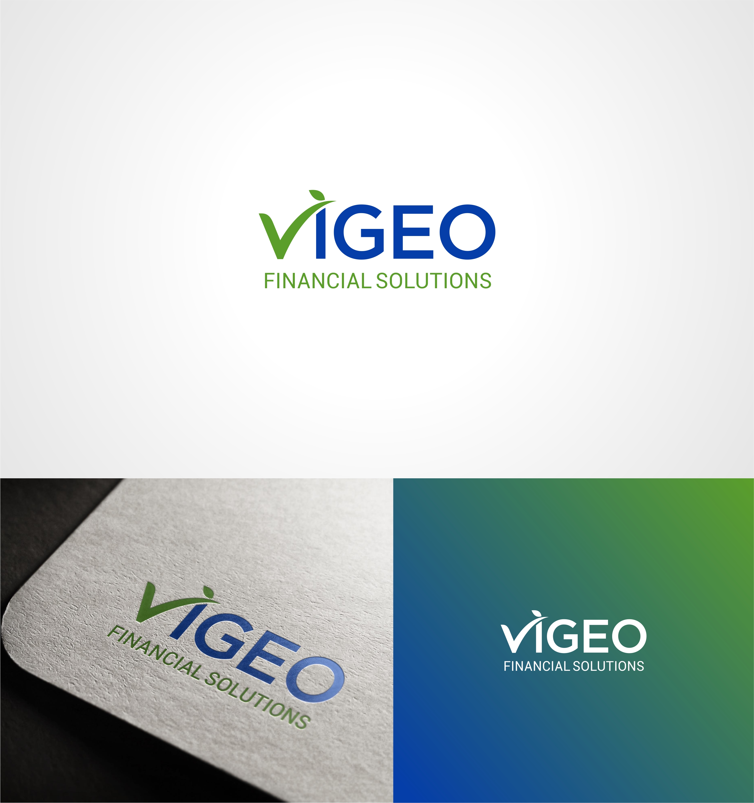 Logo Design by Joenet Jayawarna for Vigeo Financial Solutions | Design #27615541