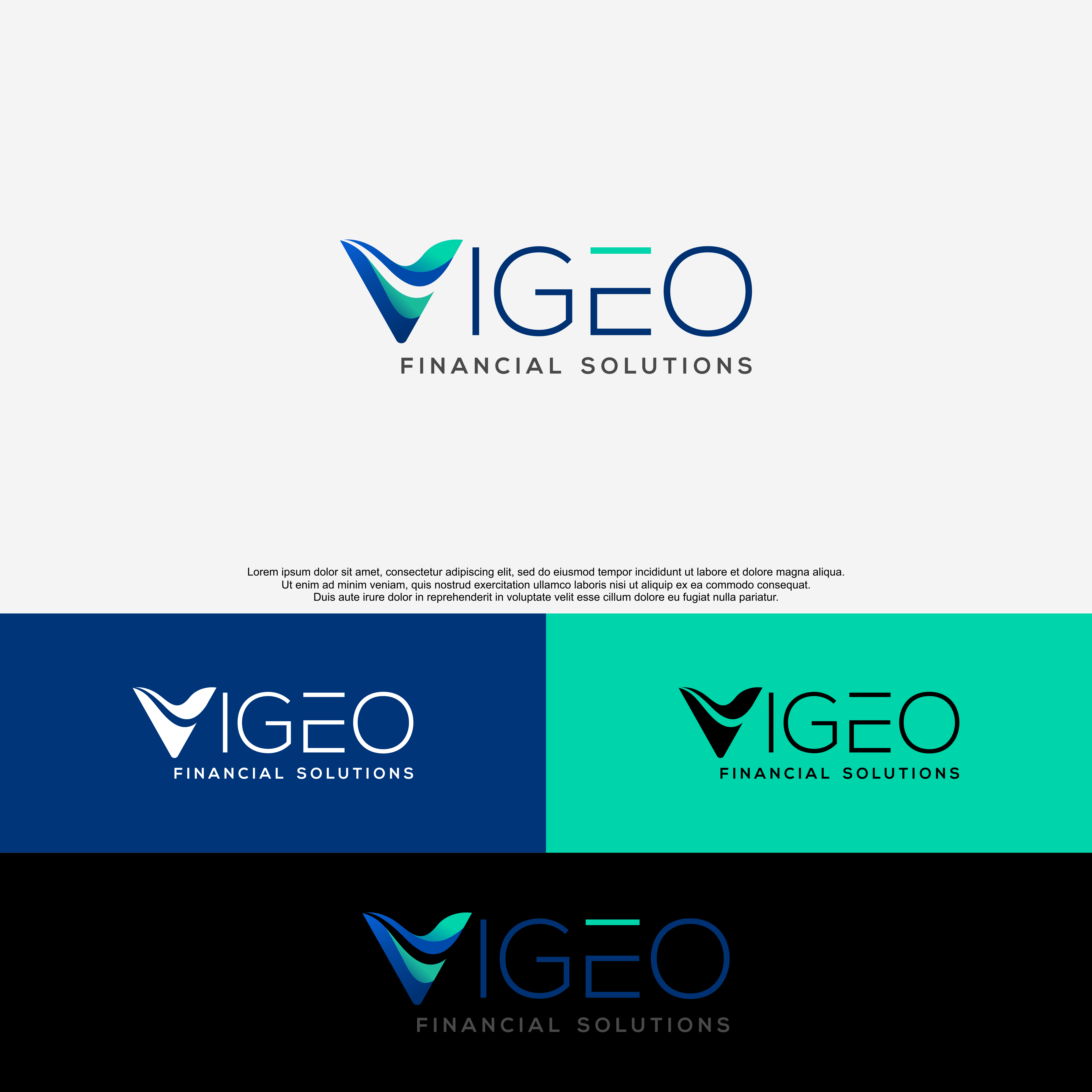 Logo Design by QILLASOFT-Design for Vigeo Financial Solutions | Design #27615020