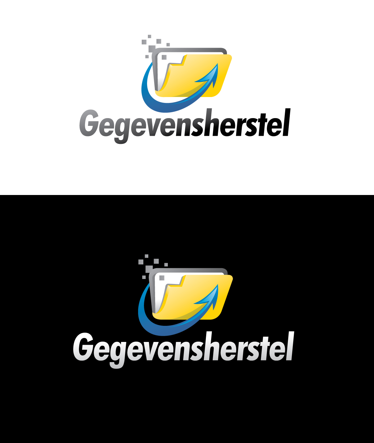 Logo Design by blue eye for Datarecuperatie BVBA | Design #27639321