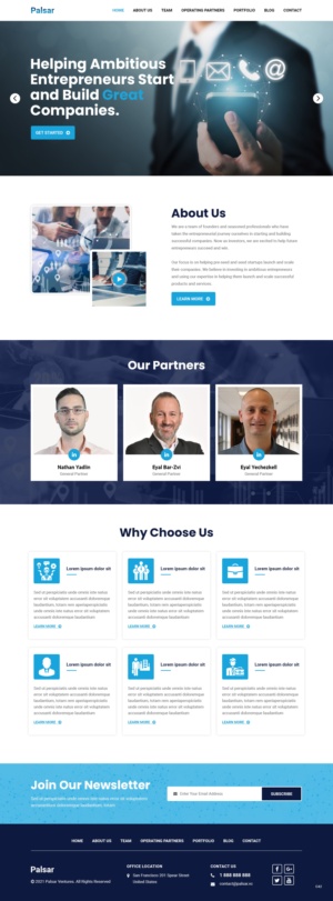 Web Design by pb for this project | Design: #27619081