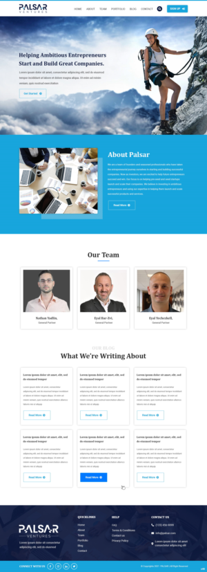 Web Design by pb for this project | Design: #27619084