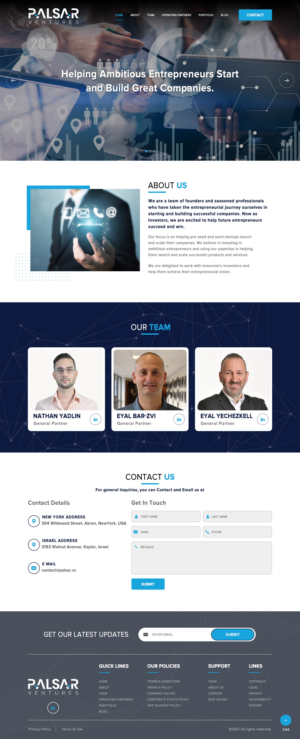 Web Design by pb for this project | Design: #27619092