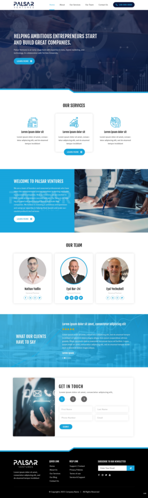 Web Design by pb for this project | Design: #27619094