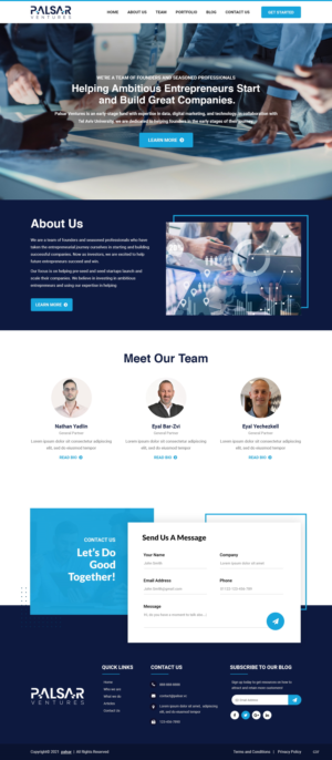 Web Design by pb for this project | Design: #27627835
