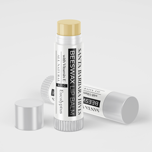 Lip Balm Label for Santa Barbara Hives | Label Design by Krasimira Georgieva