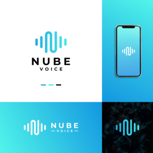 Nube Voice | Logo Design by wiwi design
