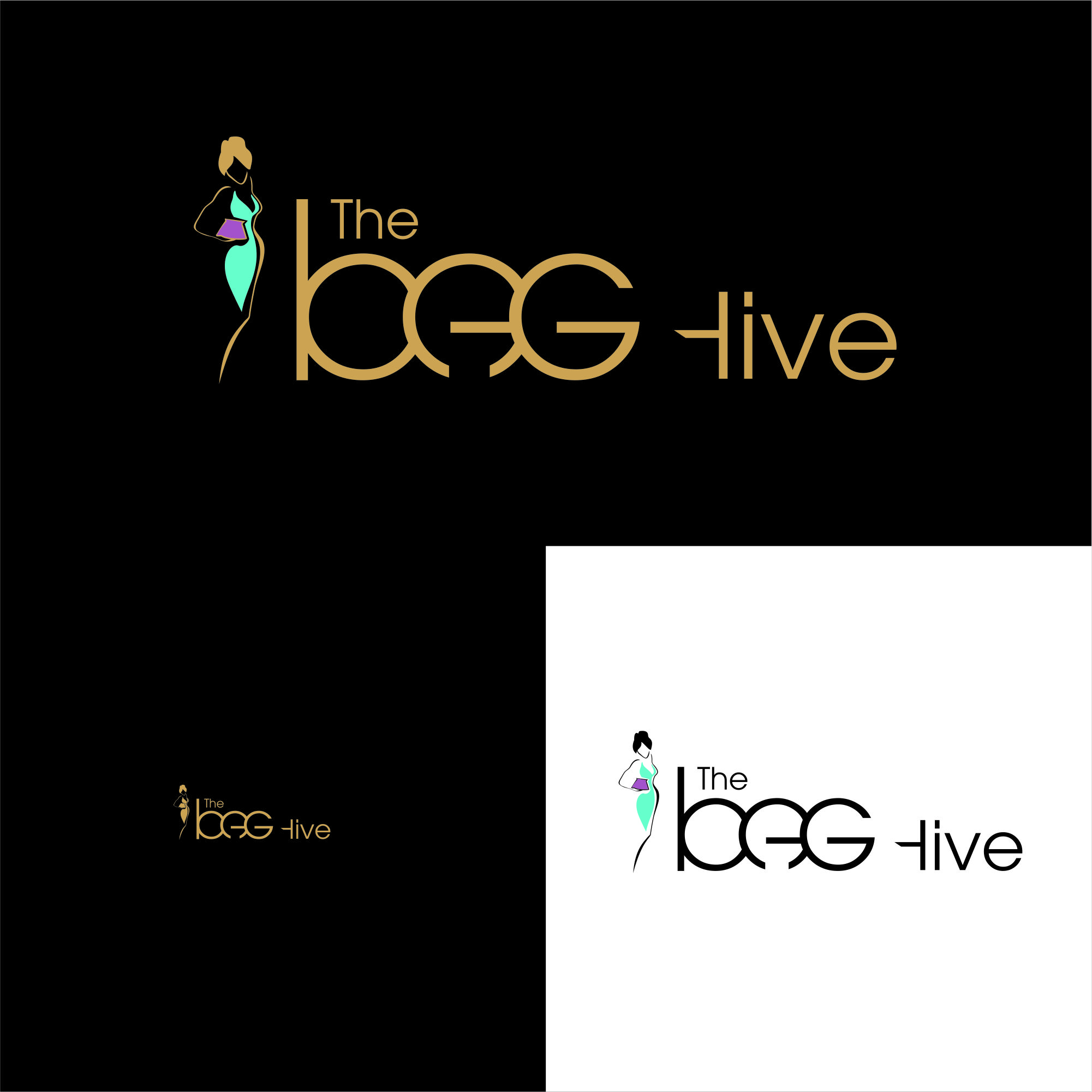 Logo Design by axa for The Bag Hive | Design #27646226