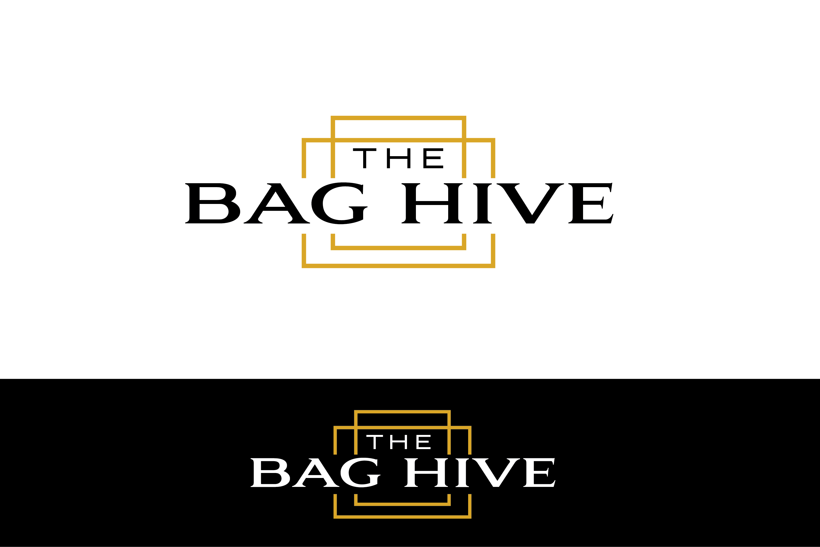 Logo Design by renderman for The Bag Hive | Design #27615727