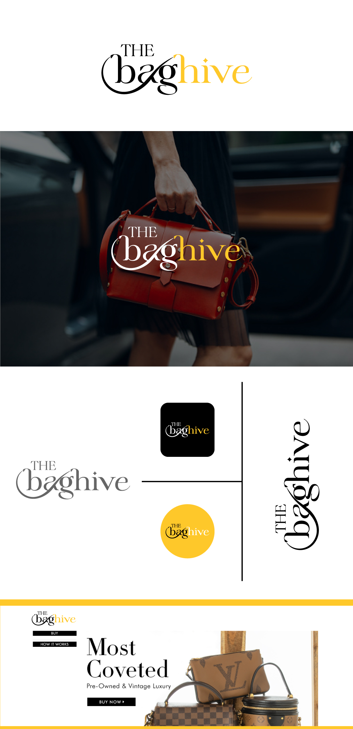 Logo Design by Graphic_Dune for The Bag Hive | Design #27620845
