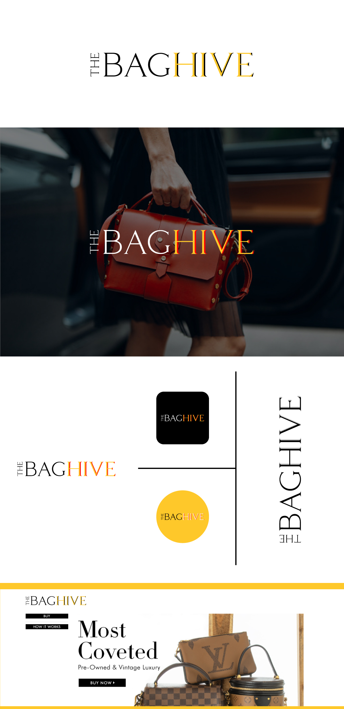 Logo Design by Graphic_Dune for The Bag Hive | Design #27624524