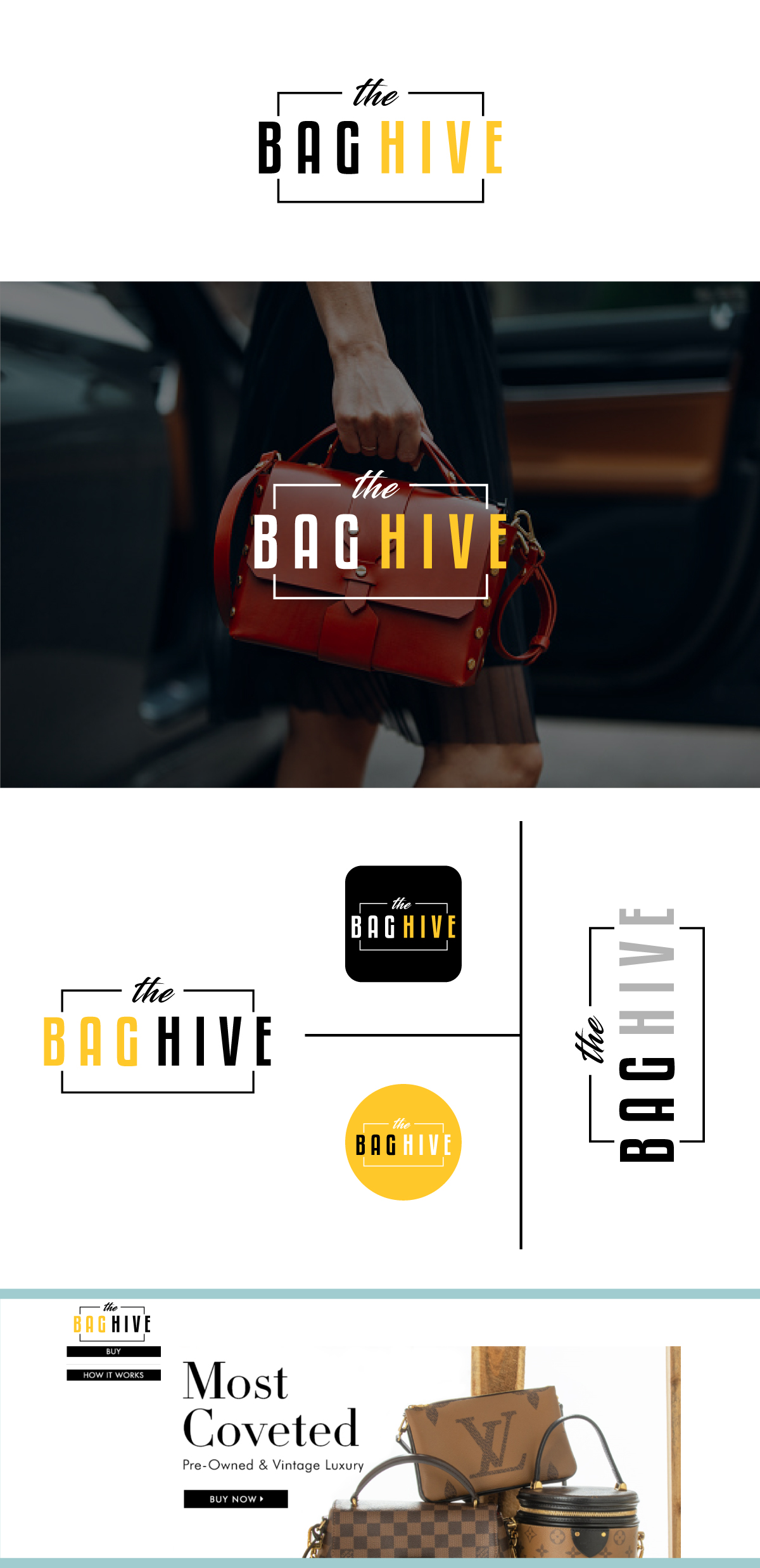 Logo Design by Graphic_Dune for The Bag Hive | Design #27647095
