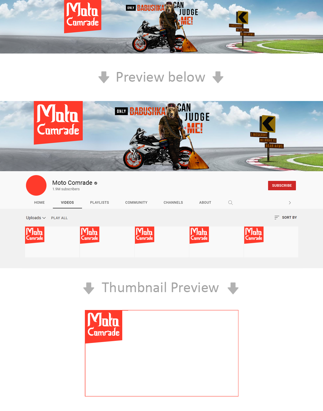 YouTube-Design von vyasarajs für Grizzly Movers, LLC | Design #27761324