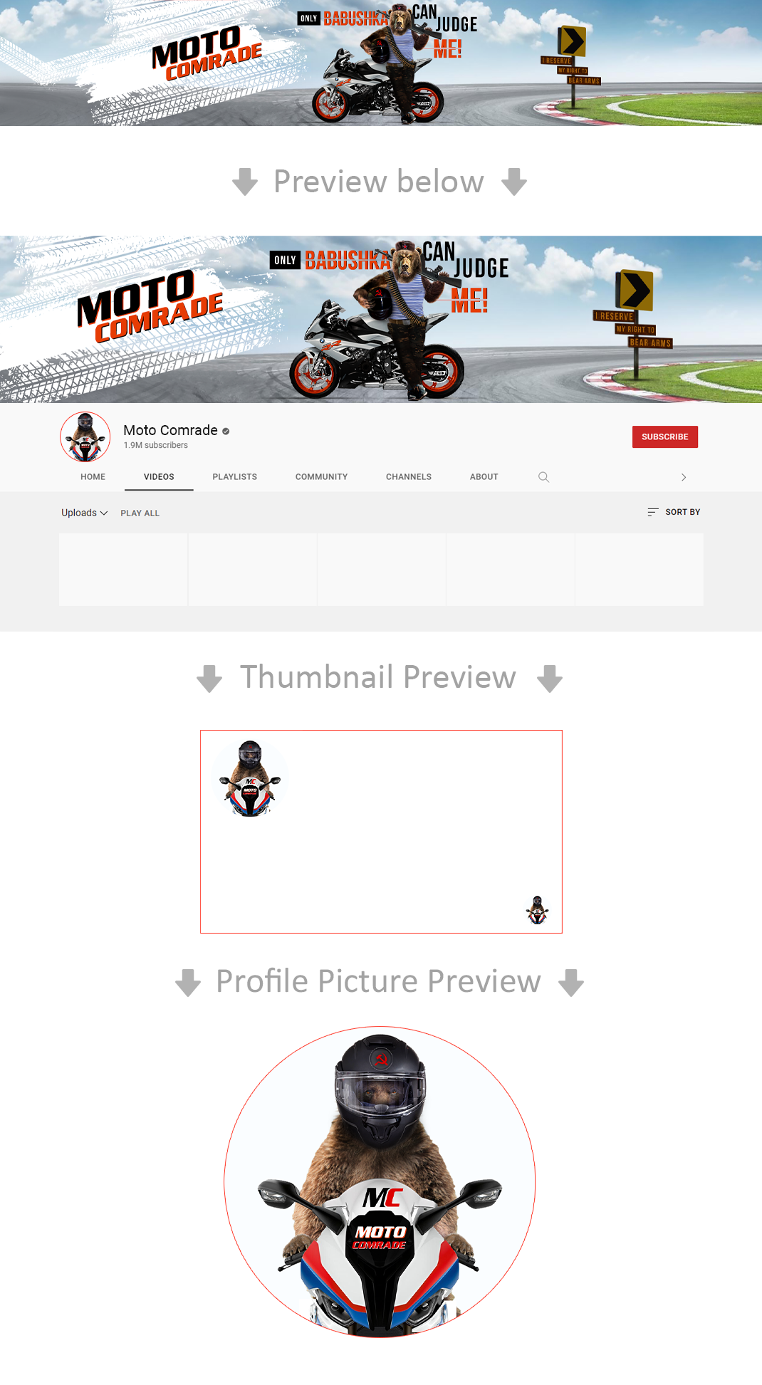 YouTube-Design von vyasarajs für Grizzly Movers, LLC | Design #27791860