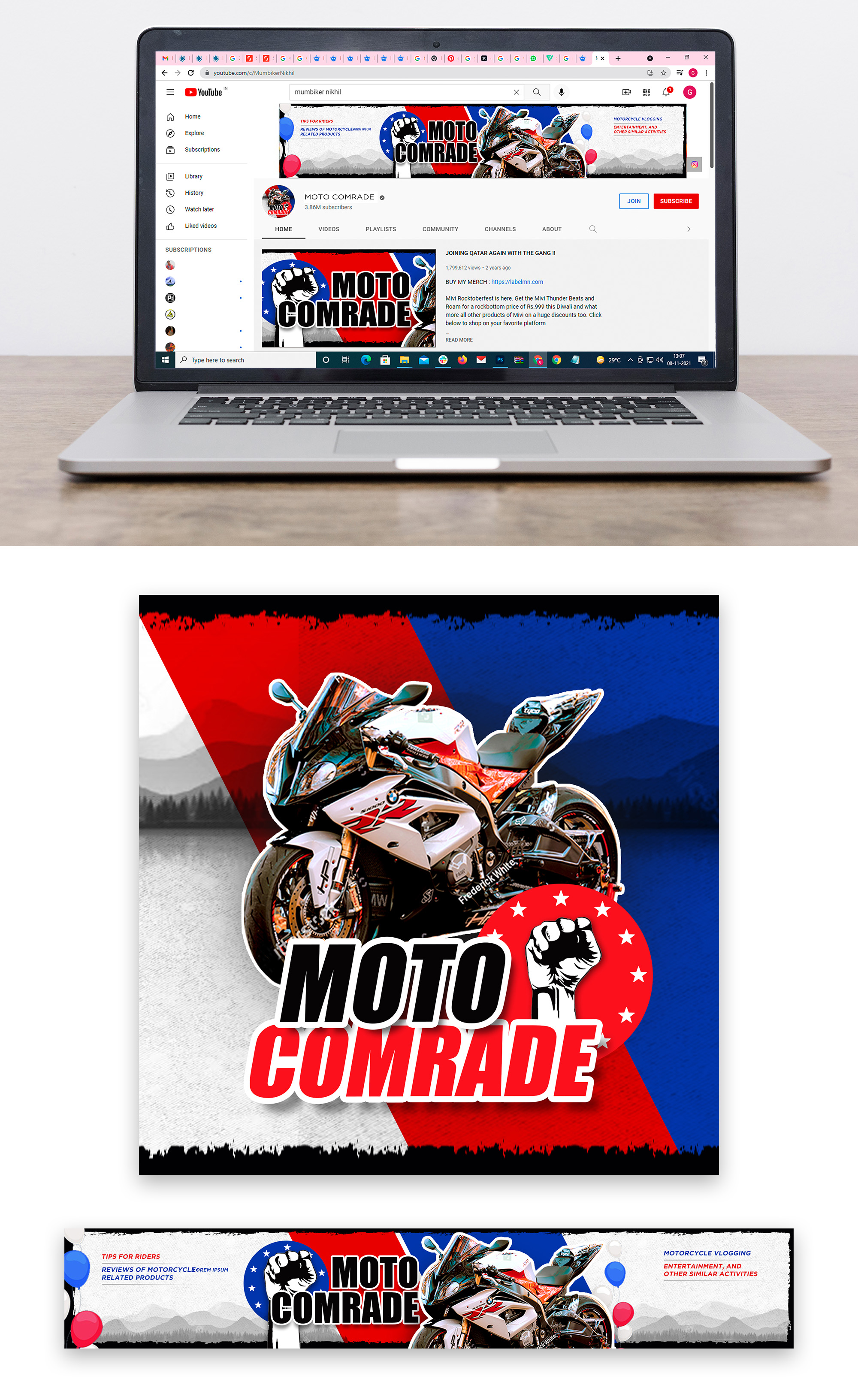 YouTube Design by debdesign for Grizzly Movers, LLC | Design #27624883