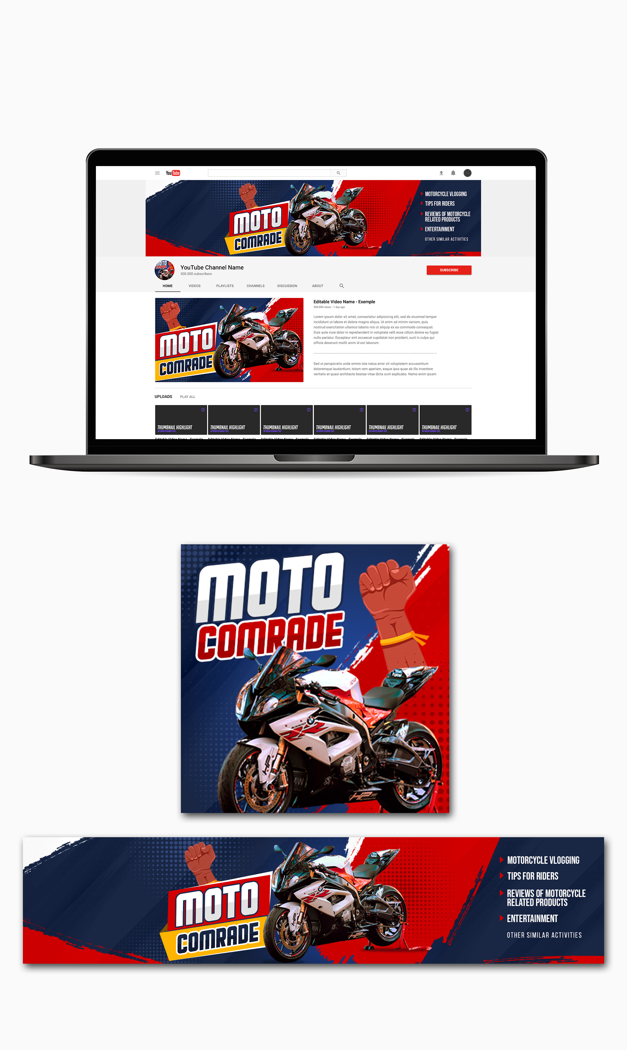 YouTube Design by debdesign for Grizzly Movers, LLC | Design #27632873