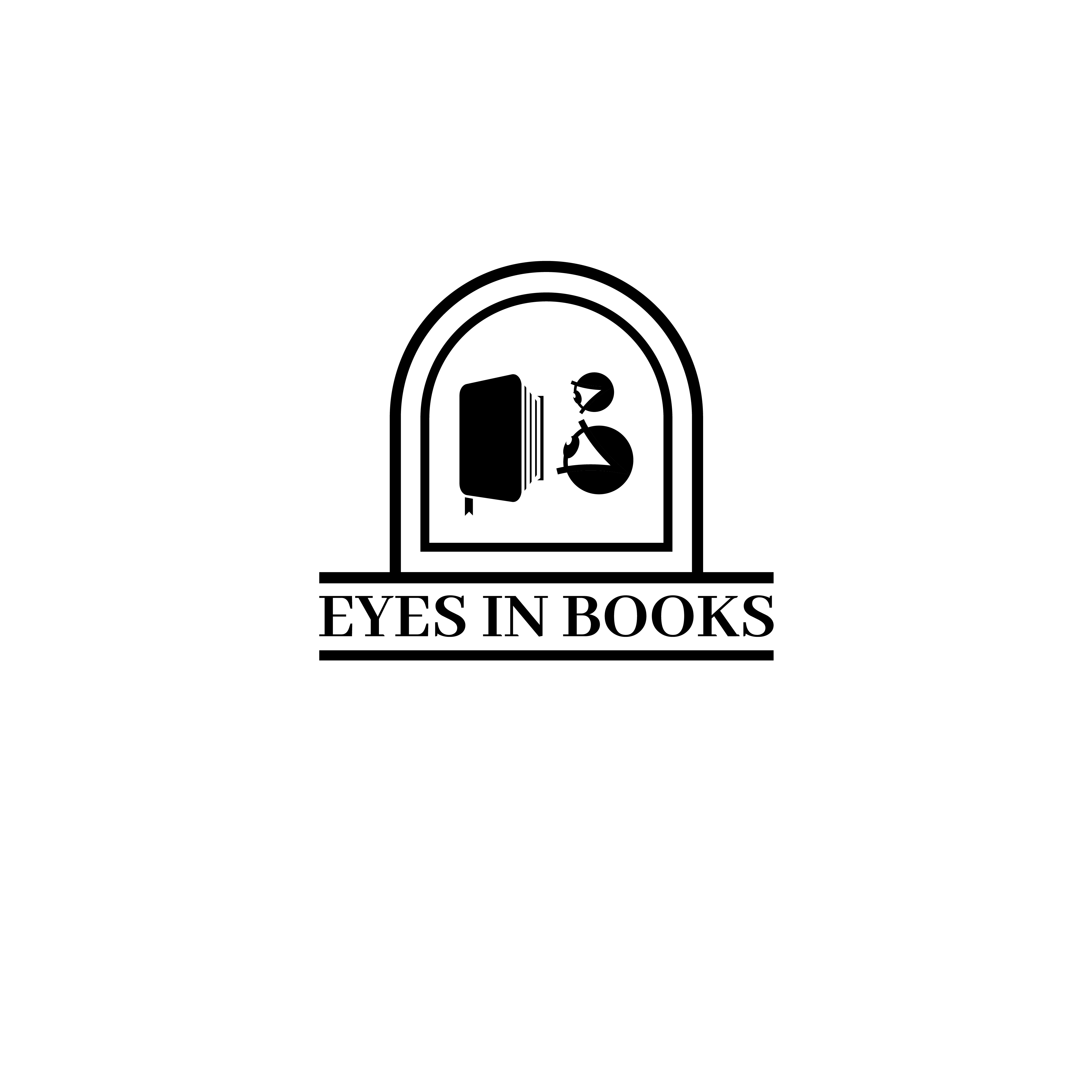 Logo Design by Zalala for Eyes in Books | Design #27624182