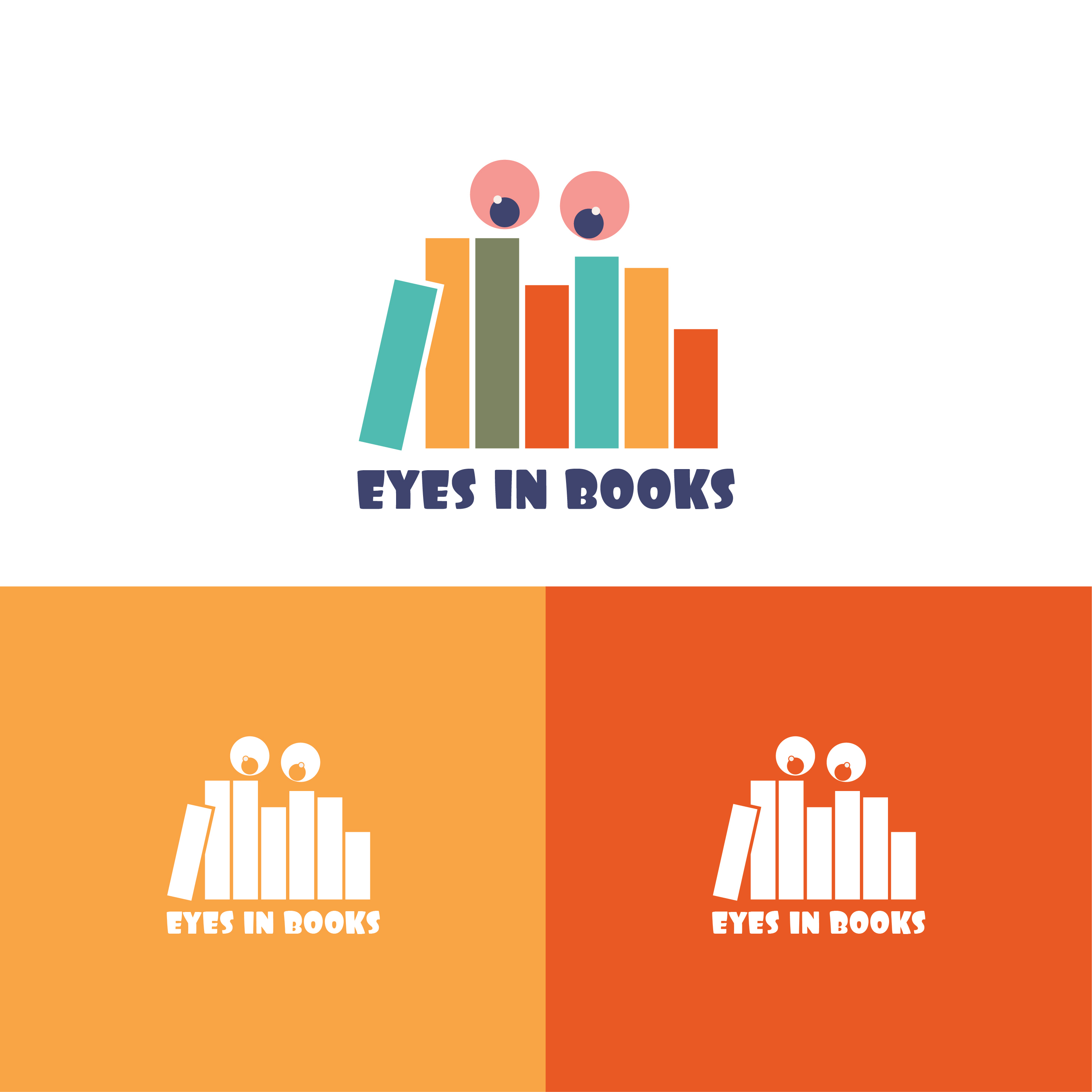 Diseño de Logo por Nandhini S para Eyes in Books | Diseño #27648633
