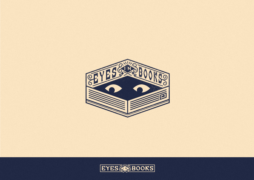 Logo Design by Sofia Pereira for Eyes in Books | Design #27627440
