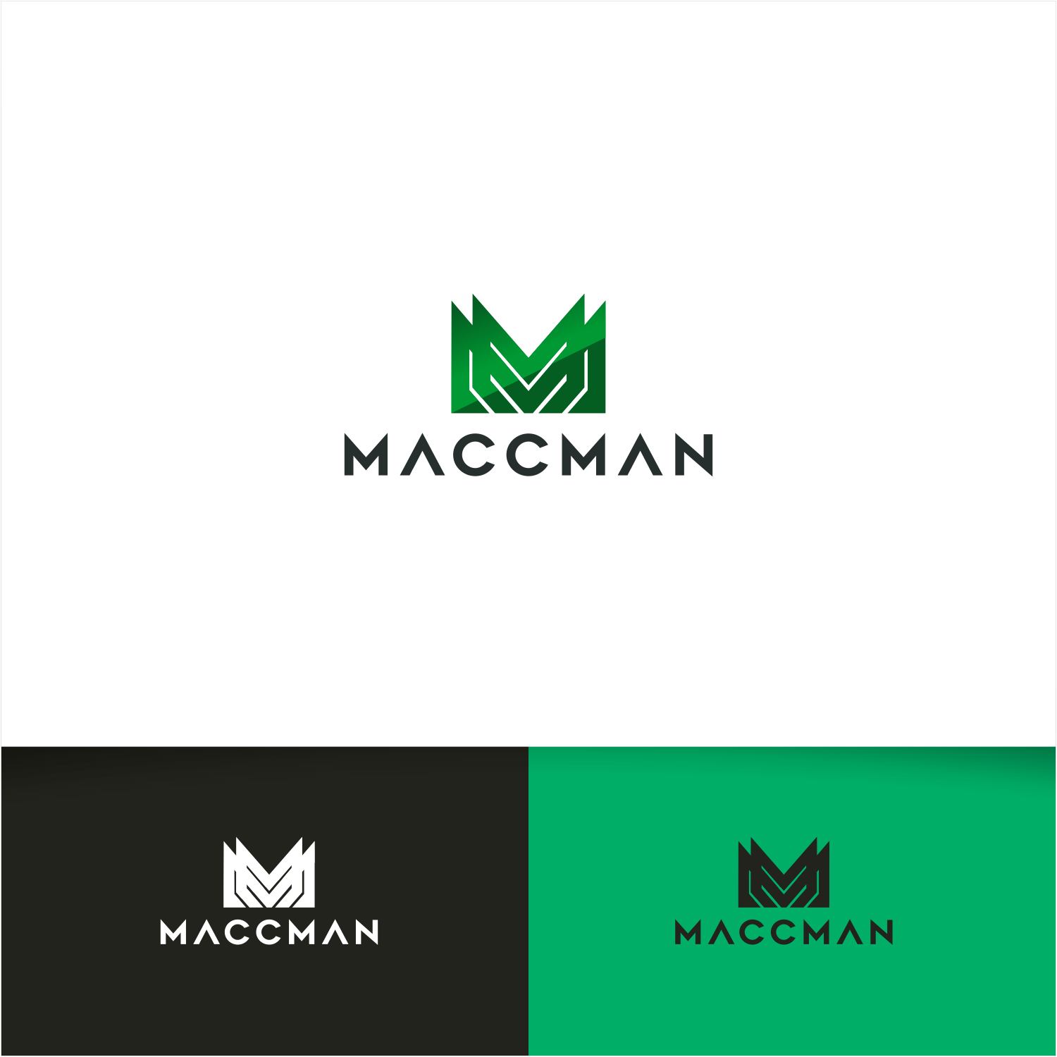 Logo Design by Arham Hidayat for Maccman | Design #27630855