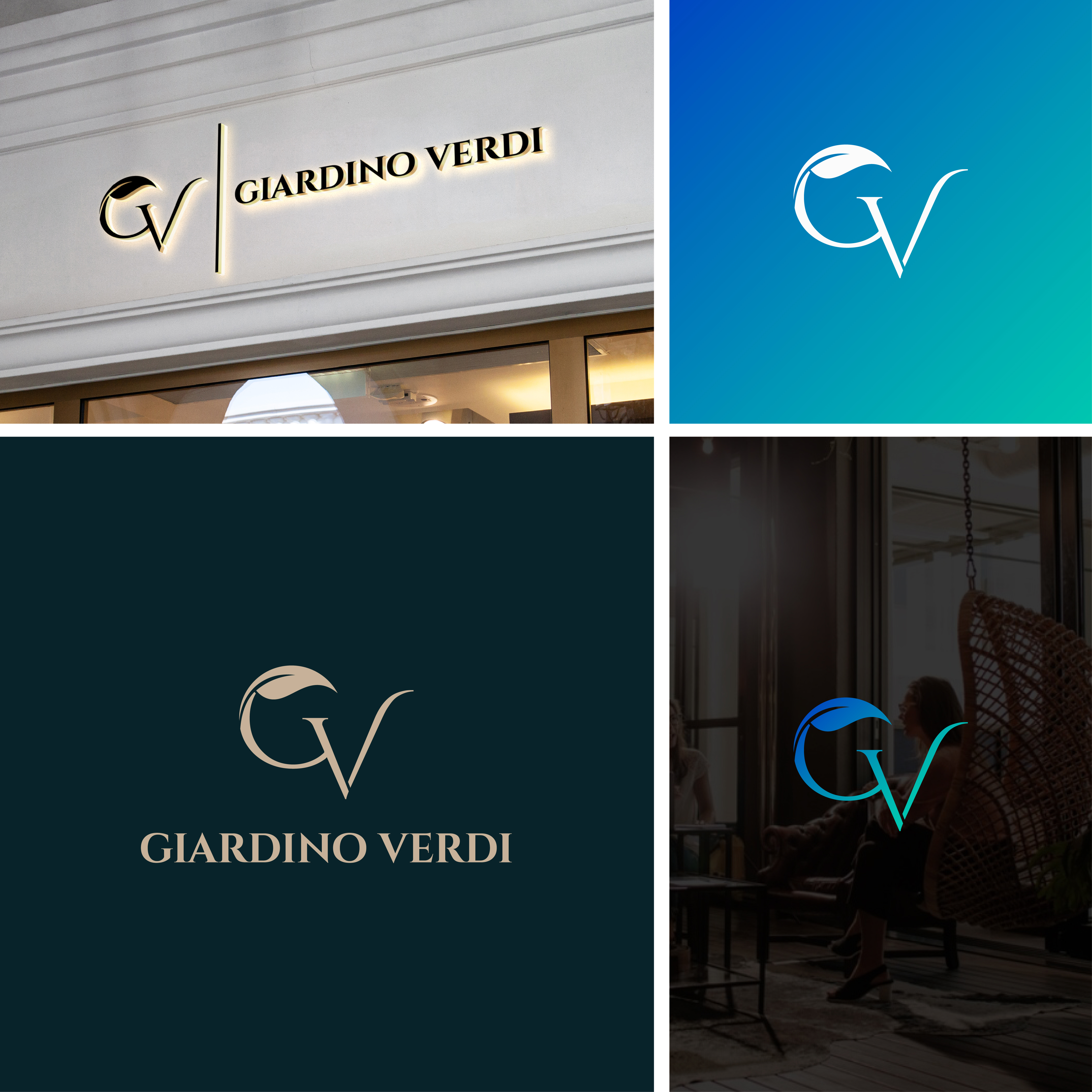 Logo Design by designprotox for Giardino Verdi | Design #27653684