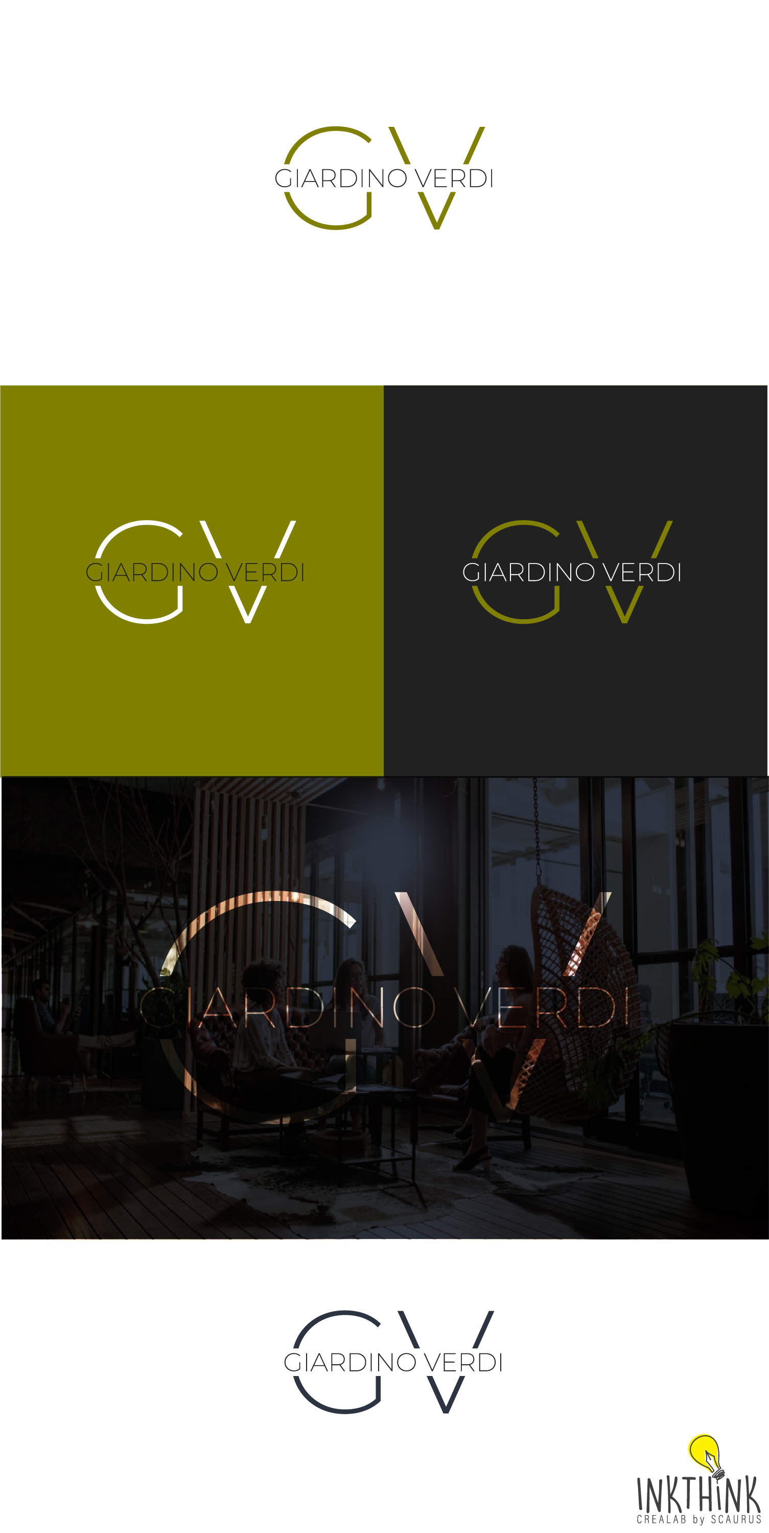 Logo Design by InkThink by Scaurus for Giardino Verdi | Design #27688342