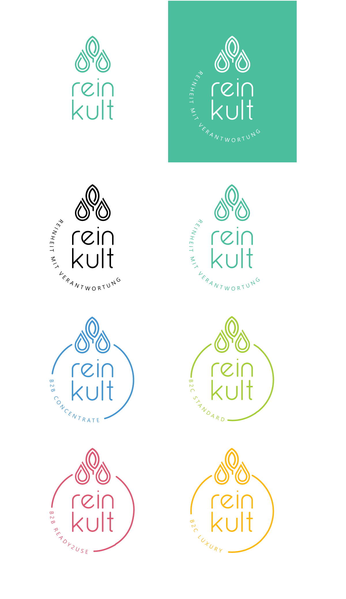 Logo Design by Lilie for reinkult GmbH | Design #27918018